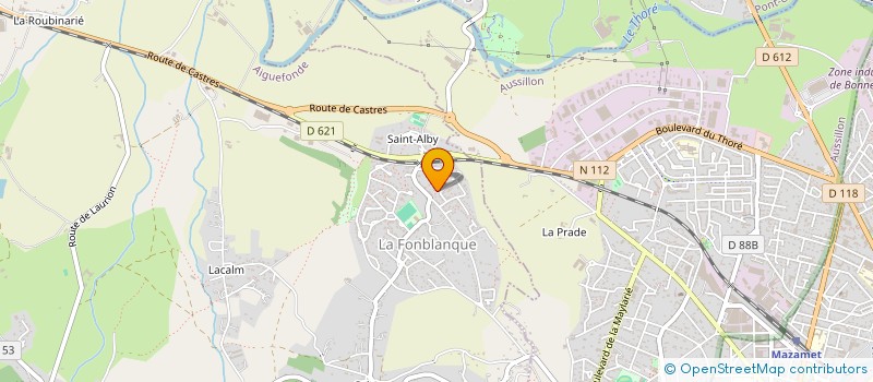 localisation de l'entreprise MONSIEUR ANDREA GOMEZ  AIGUEFONDE