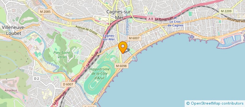 localisation de l'entreprise MONSIEUR ANDREA INCORVAIA  CAGNES-SUR-MER