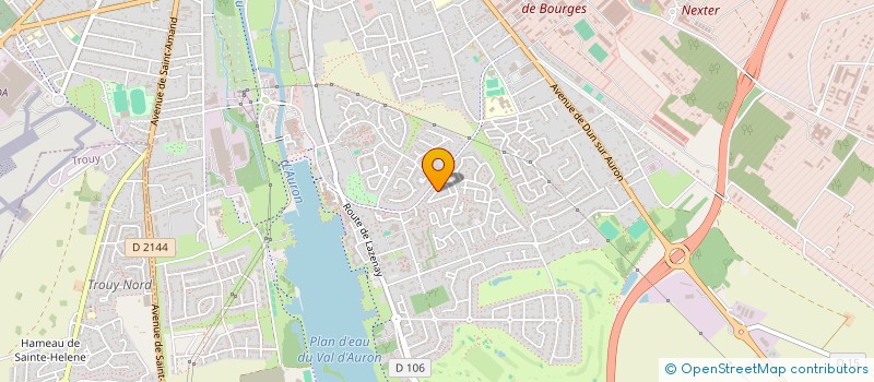 localisation de l'entreprise MONSIEUR ANDREA JOCA  BOURGES