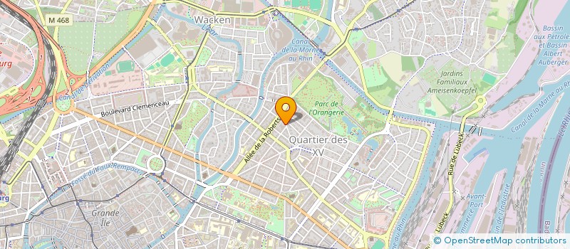 localisation de l'entreprise MONSIEUR ANDREA KRISTO à STRASBOURG