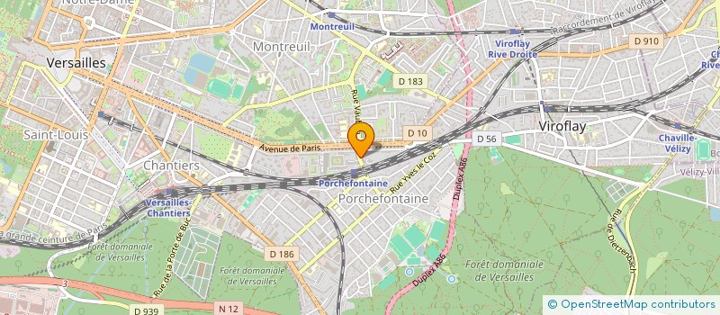 localisation de l'entreprise MONSIEUR ANDREA LELLI à VERSAILLES