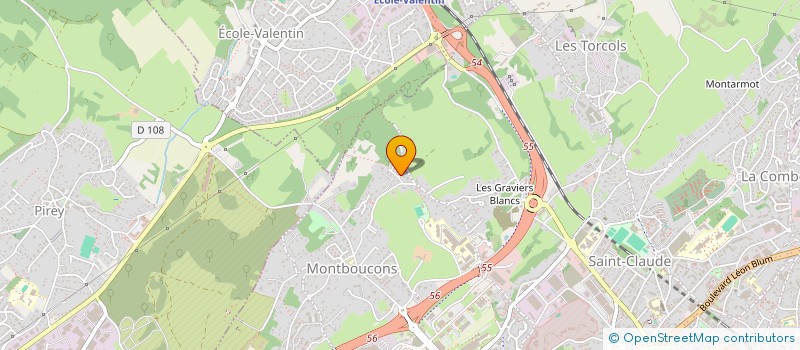 localisation de l'entreprise MONSIEUR ANDREA LUCAS  BESANCON