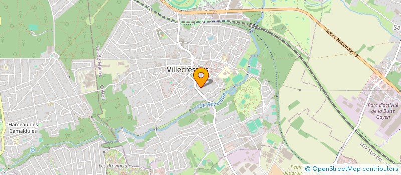 localisation de l'entreprise MONSIEUR ANDREA MELLONE  VILLECRESNES