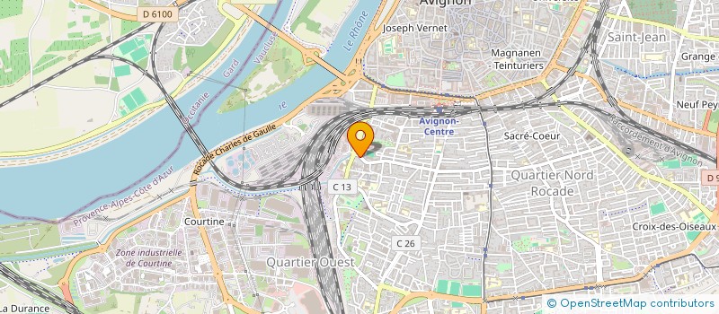 localisation de l'entreprise MONSIEUR ANDREA MIJAJLOVIC JOVANOVIC  AVIGNON