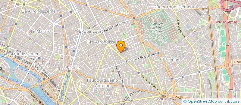 localisation de l'entreprise MONSIEUR ANDREA MOSCIANESE  PARIS