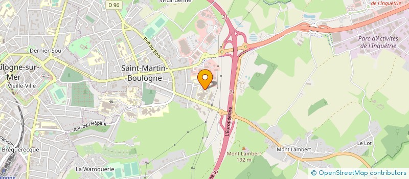 localisation de l'entreprise MONSIEUR ANDREA PATRIZI  SAINT-MARTIN-BOULOGNE