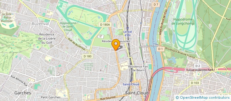 localisation de l'entreprise MONSIEUR ANDREA PELLEGRINI à SAINT-CLOUD