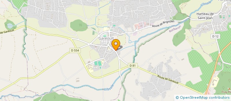 localisation de l'entreprise MONSIEUR ANDREA PEREZ  GAREOULT