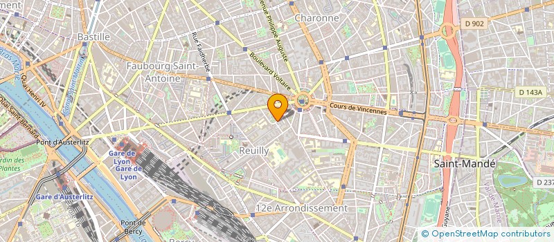 localisation de l'entreprise MONSIEUR ANDREA PILI  PARIS