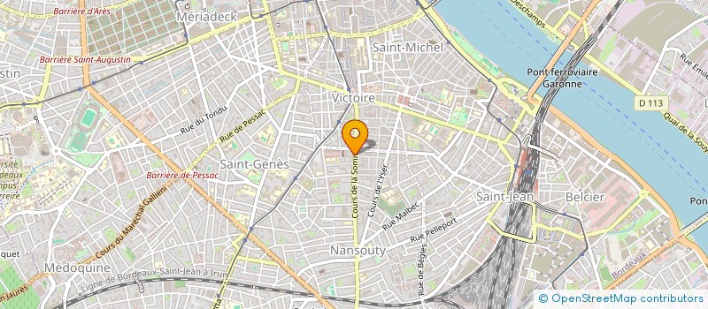 localisation de l'entreprise MONSIEUR ANDREA POLIDORO  BORDEAUX