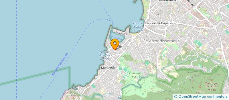 localisation de l'entreprise MONSIEUR ANDREA RETIF à MARSEILLE