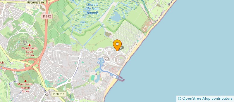 localisation de l'entreprise MONSIEUR ANDREA SALMASO  AGDE