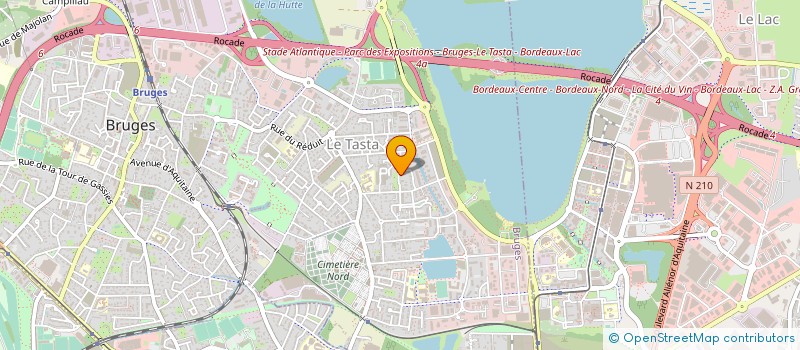 localisation de l'entreprise MONSIEUR ANDREA SALVADOR  BRUGES