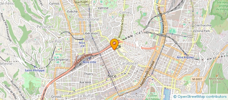 localisation de l'entreprise MONSIEUR ANDREA SAMI GHODHBANE à NICE