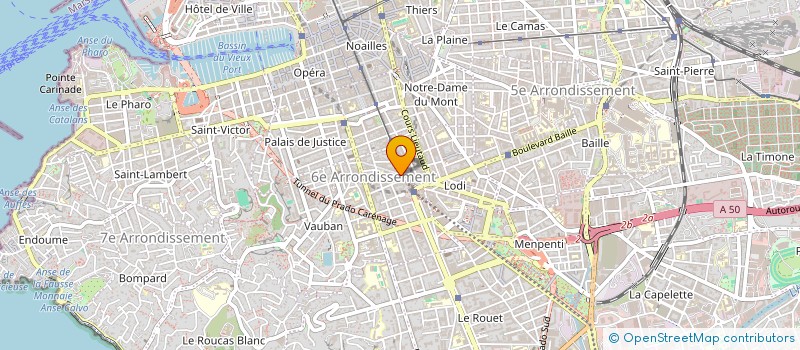 localisation de l'entreprise MONSIEUR ANDREA SCATTOLON à MARSEILLE