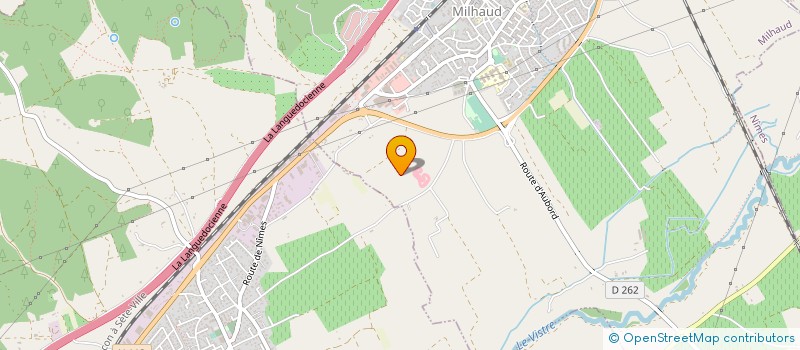 localisation de l'entreprise MONSIEUR ANDREANO CAURET  MILHAUD