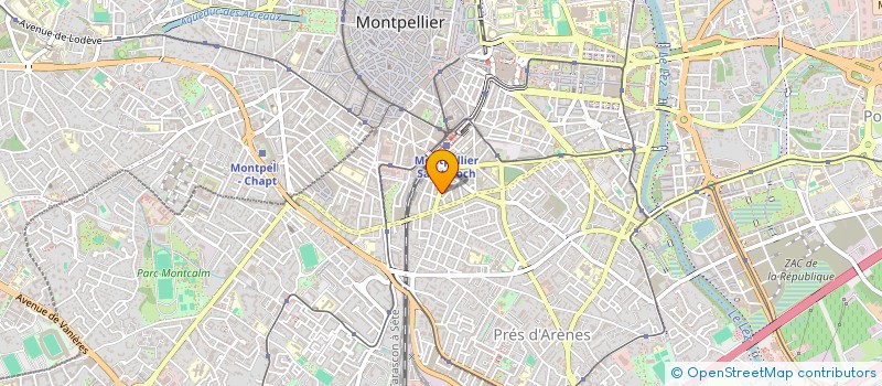 localisation de l'entreprise MONSIEUR ANDREAS ARNOLFO à MONTPELLIER