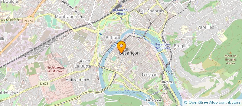 localisation de l'entreprise MONSIEUR ANDREAS BUSSE-COTE à BESANCON