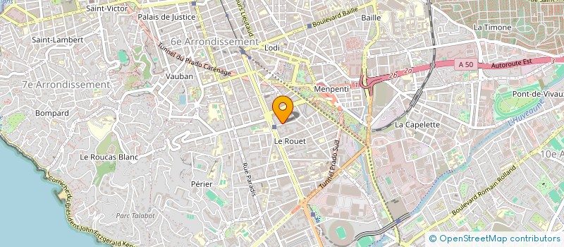 localisation de l'entreprise MONSIEUR ANDREAS CONVALLI à MARSEILLE