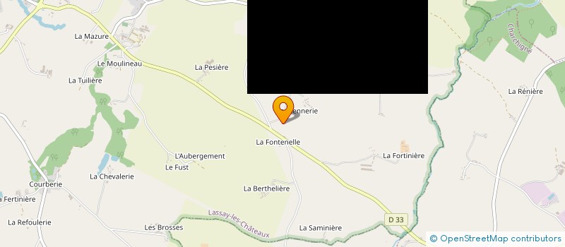 localisation de l'entreprise MONSIEUR ANDREAS CULLERIER  LASSAY-LES-CHATEAUX