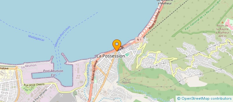 localisation de l'entreprise MONSIEUR ANDREAS DOHRING à LA POSSESSION