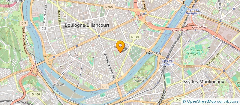 localisation de l'entreprise MONSIEUR ANDREAS HERNANDEZ DENYER à BOULOGNE BILLANCOURT