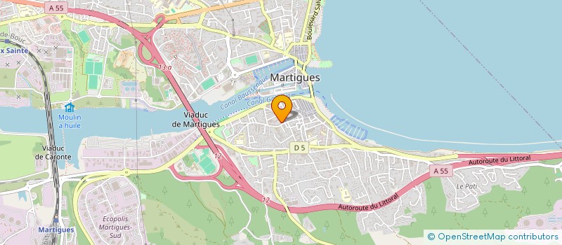 localisation de l'entreprise MONSIEUR ANDREAS HIESCH à MARTIGUES