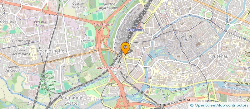 localisation de l'entreprise MONSIEUR ANDREAS HORAT  STRASBOURG