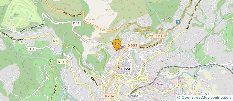 localisation de l'entreprise MONSIEUR ANDREAS KUGELE à GRASSE