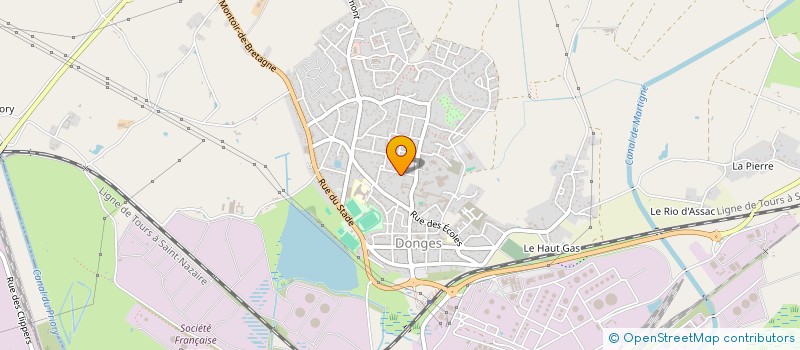 localisation de l'entreprise MONSIEUR ANDREAS MENAGER  DONGES