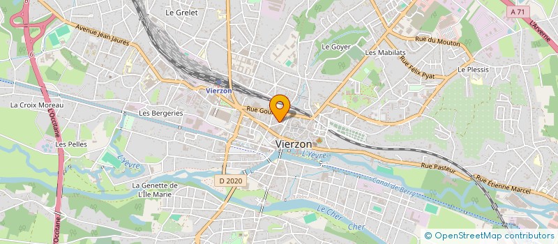 localisation de l'entreprise MONSIEUR ANDREAS MITTA  VIERZON