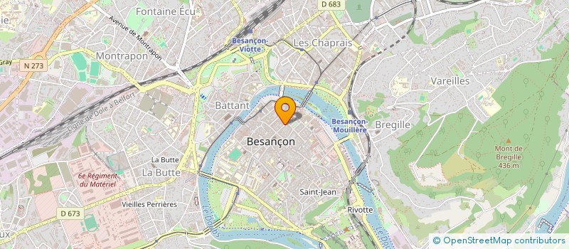 localisation de l'entreprise MONSIEUR ANDREAS PEAN à BESANCON