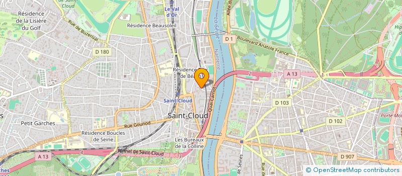 localisation de l'entreprise MONSIEUR ANDREAS RAGKOUSIS à SAINT-CLOUD