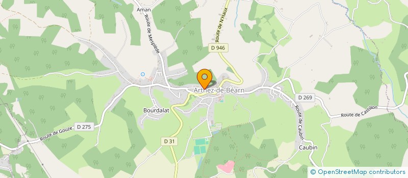 localisation de l'entreprise MONSIEUR ANDREAS REITER  ARTHEZ-DE-BEARN