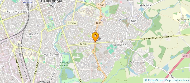 localisation de l'entreprise MONSIEUR ANDREAS RUDOLF à LA ROCHE-SUR-YON