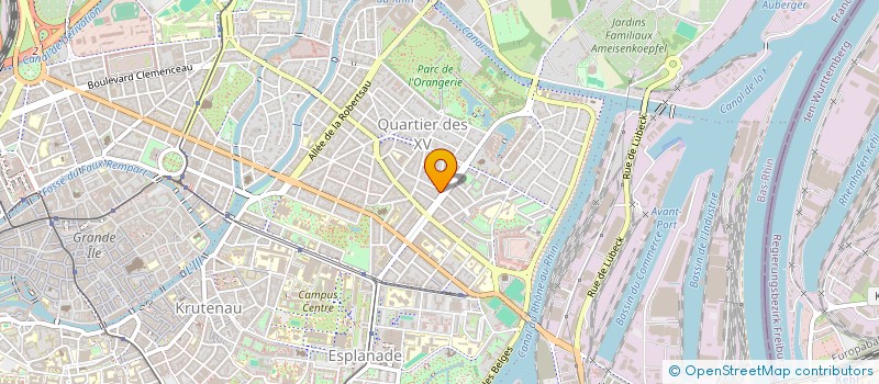localisation de l'entreprise MONSIEUR ANDREAS SCHAAL à STRASBOURG
