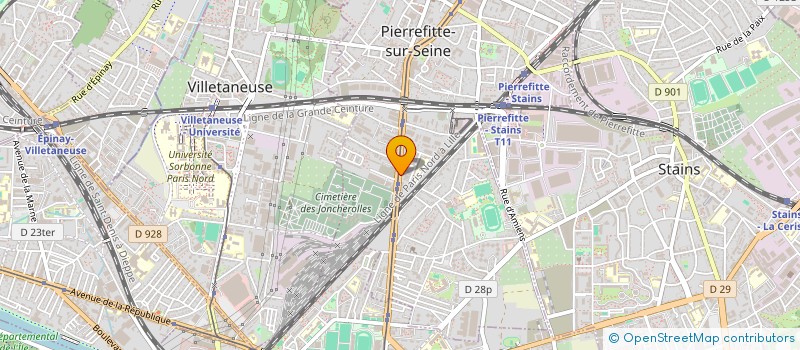 localisation de l'entreprise MONSIEUR ANDREAS SOARES KOVTUN SLIACHTICAS  DRANCY