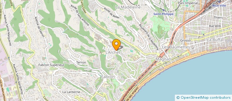 localisation de l'entreprise MONSIEUR ANDREAS WEILAND à NICE