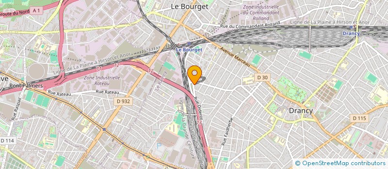 localisation de l'entreprise MONSIEUR ANDREI ALBU  DRANCY