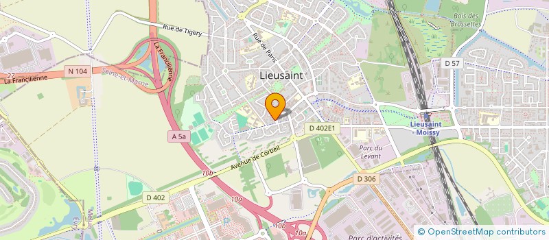 localisation de l'entreprise MONSIEUR ANDREI ANTON  LIEUSAINT