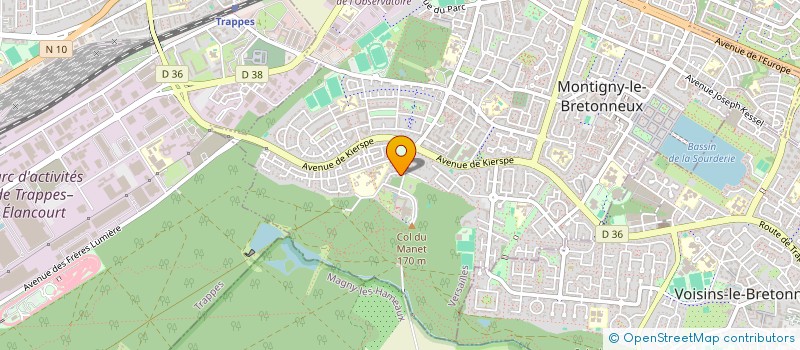 localisation de l'entreprise MONSIEUR ANDREI BOIARCIUC  MONTIGNY-LE-BRETONNEUX