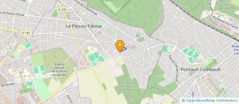 localisation de l'entreprise MONSIEUR ANDREI BORDEI à LE PLESSIS-TREVISE