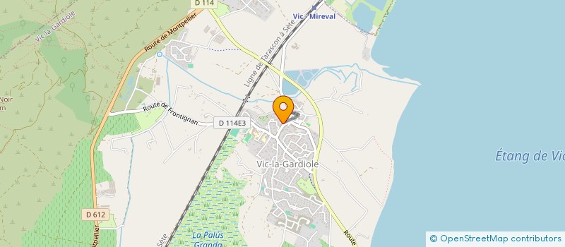 localisation de l'entreprise MONSIEUR ANDREI BUTE  VIC-LA-GARDIOLE