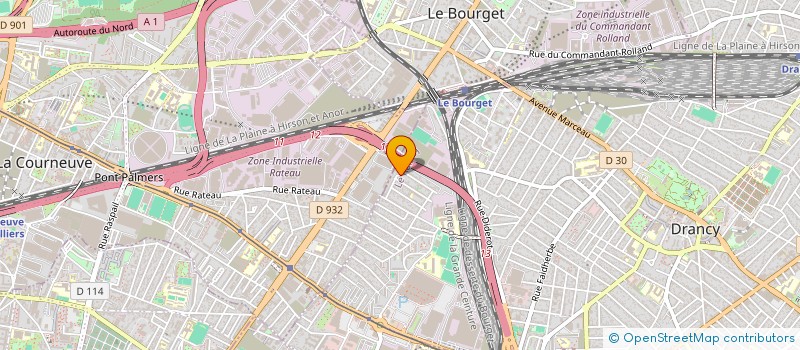 localisation de l'entreprise MONSIEUR ANDREI CIOBANU  DRANCY