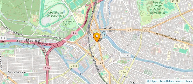 localisation de l'entreprise MONSIEUR ANDREI CIOS  JOINVILLE-LE-PONT