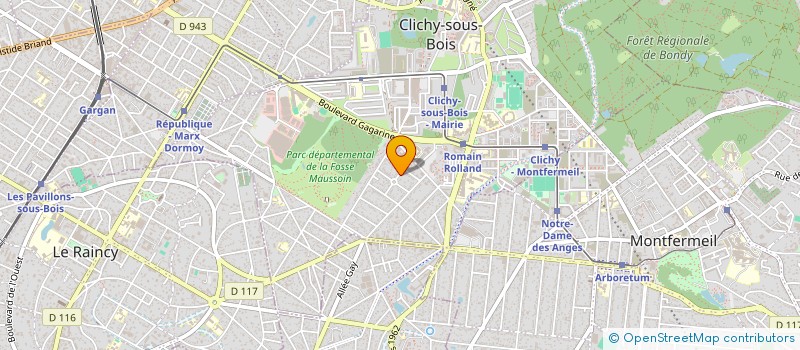 localisation de l'entreprise MONSIEUR ANDREI COJOCARU à CLICHY-SOUS-BOIS