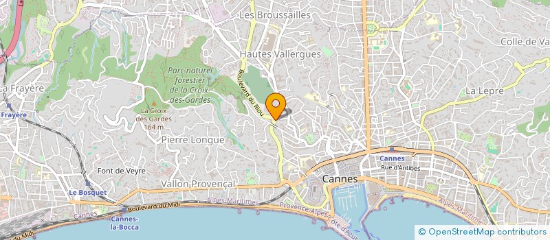 localisation de l'entreprise MONSIEUR ANDREI CUCIUC à CANNES