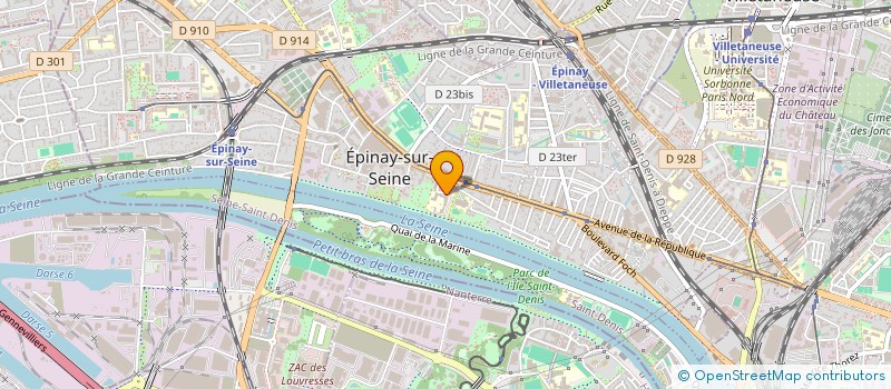localisation de l'entreprise MONSIEUR ANDREI DANCIU à EPINAY-SUR-SEINE
