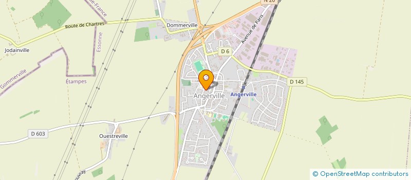 localisation de l'entreprise MONSIEUR ANDREI FILIMON  ANGERVILLE