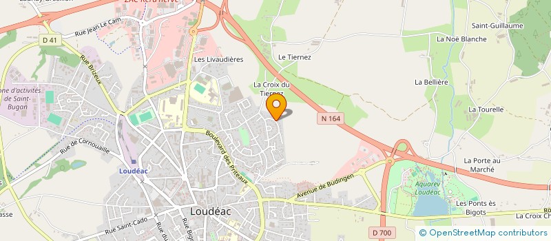 localisation de l'entreprise MONSIEUR ANDREI GURLAN à LOUDEAC